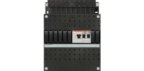 ABB groepenkast 1-fase, 2 groepen, 1 Aardlekschakelaar 2-P