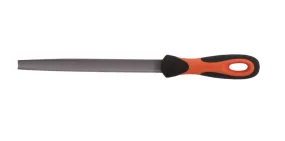 BAHCO VIJL HALFROND GROF 26,5X7,5MM LENGTE: 250MM MET HECHT