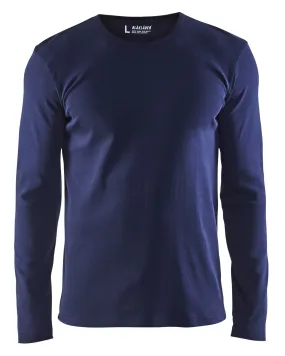 Blaklader 3314 T-shirt Lange Mouw Marineblauw