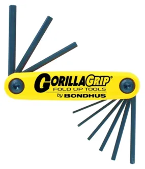 Bondhus gorillagrip inch inbussleutelset 5/64-1/4″