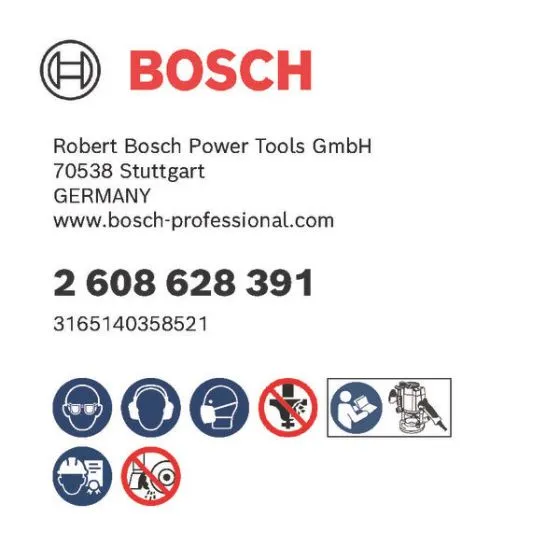 BOSCH 2608628391 VINGERFREES 2SN HM 22X25X56X8
