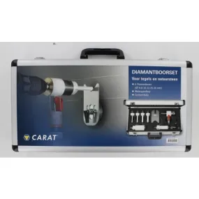 Carat ETSET04000 6 Delige Diamantborenset voor natboren - 6-8-10-12-25-36 mm