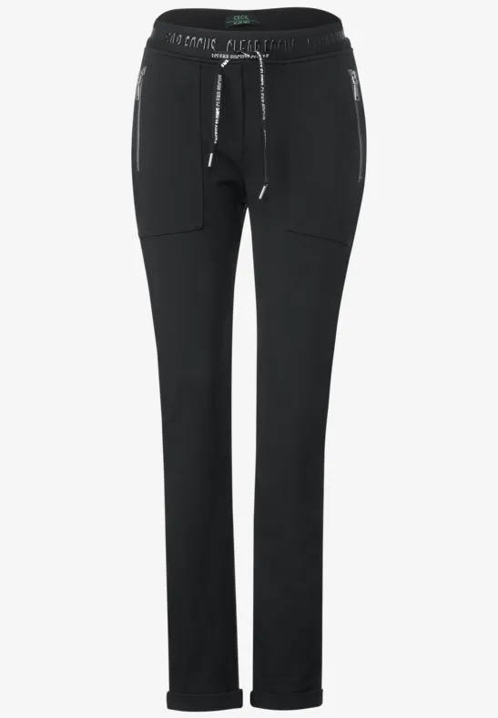 CECIL Casyual fit joggingbroek 