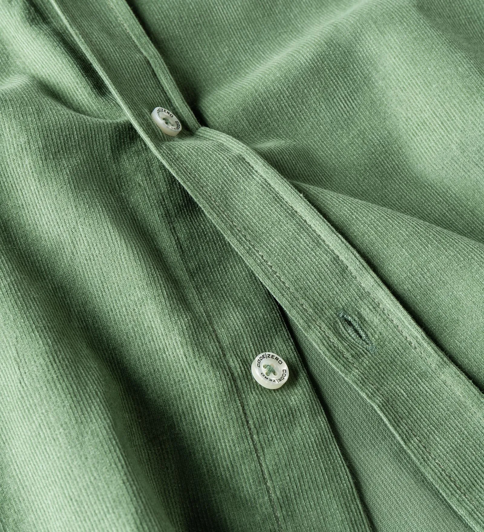 CODEZERO CORDUROY OVERHEMD HEREN RIB
