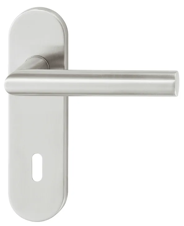 Deurkrukgarnituur, rvs, Startec, PDH3103, kortschild