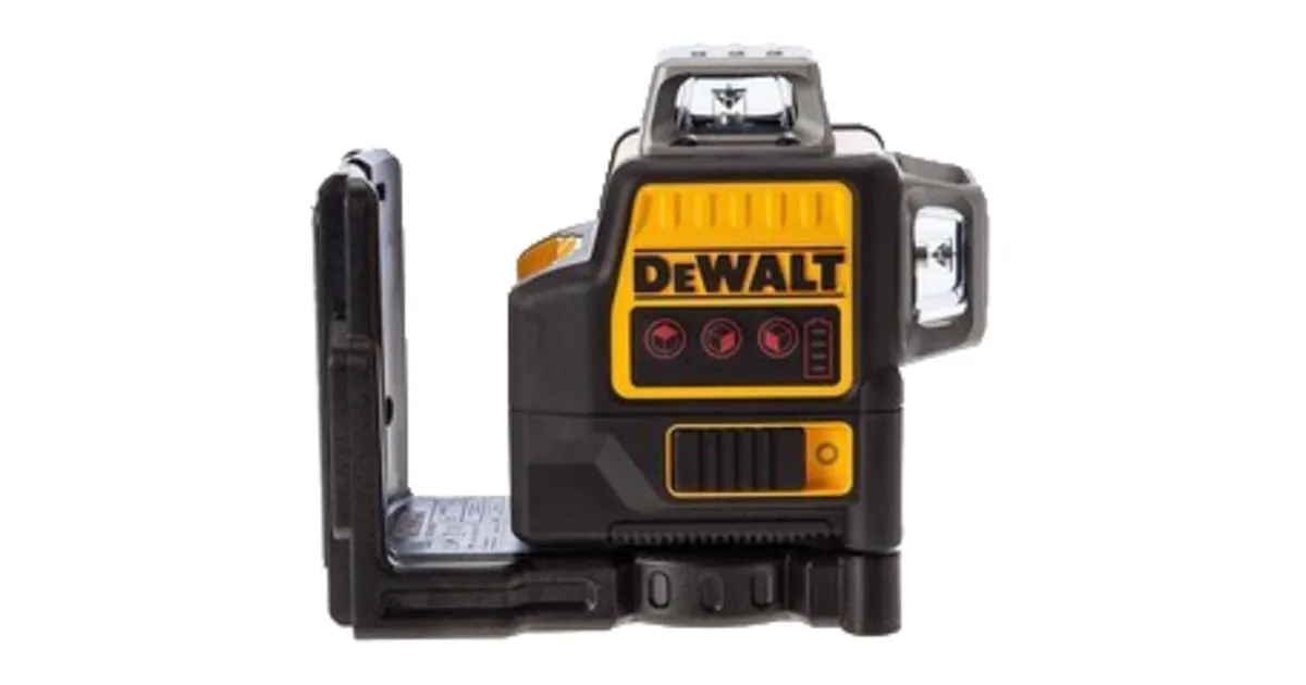 DEWALT DCE089LRXJ MULTIKRUISLIJNLASER 3X360° (ZWART/GEEL)