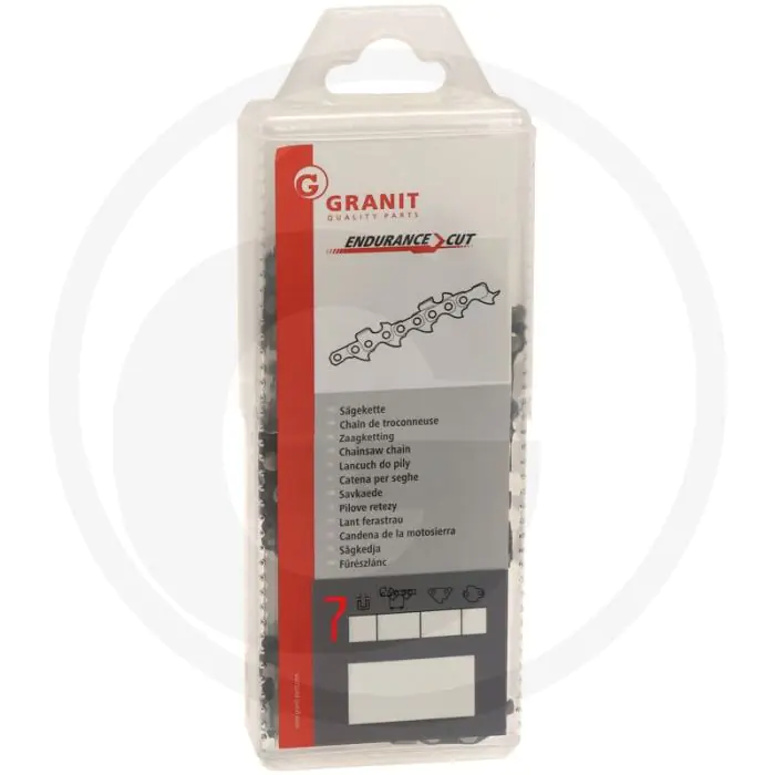 ENDURANCE CUT ZAAGKETTING HAAKSE ZAAGTAND  3/8' STEEK, 66 AANDRIJFSCHAKELS