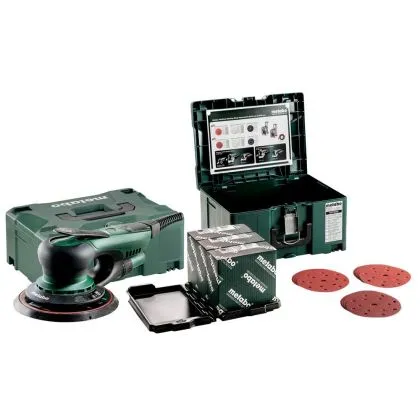 EXCENTERSCHUURMACHINE METABO SXE150  5 BL PROMO KOFFER 150 SCHUURBLADEN