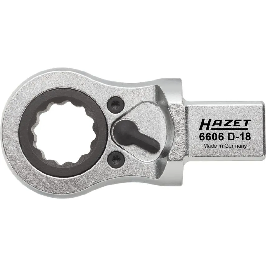HAZET 6606D17 INSTEEKRATELRINGSLEUTEL  17MM