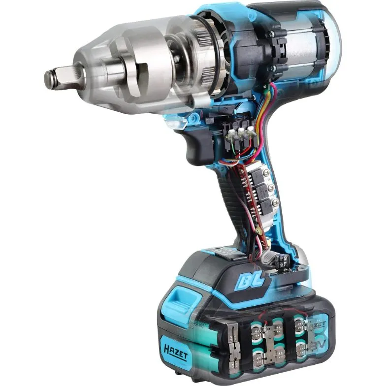 HAZET 92121000/3 SLAGMOERSLEUTEL 1/2 18V