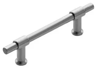 INTERSTEEL GREEP TVORM RECHT/RECHT RVS 128 MM