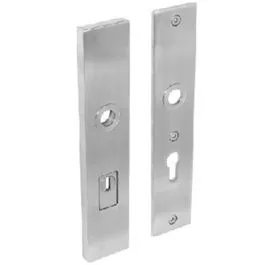 INTERSTEEL SKG3 VEILIGHEIDSCHILDEN RECHTHOEKIG DOORGAAND PC 92MM MET KERNTREK BEVEILIGING RVS