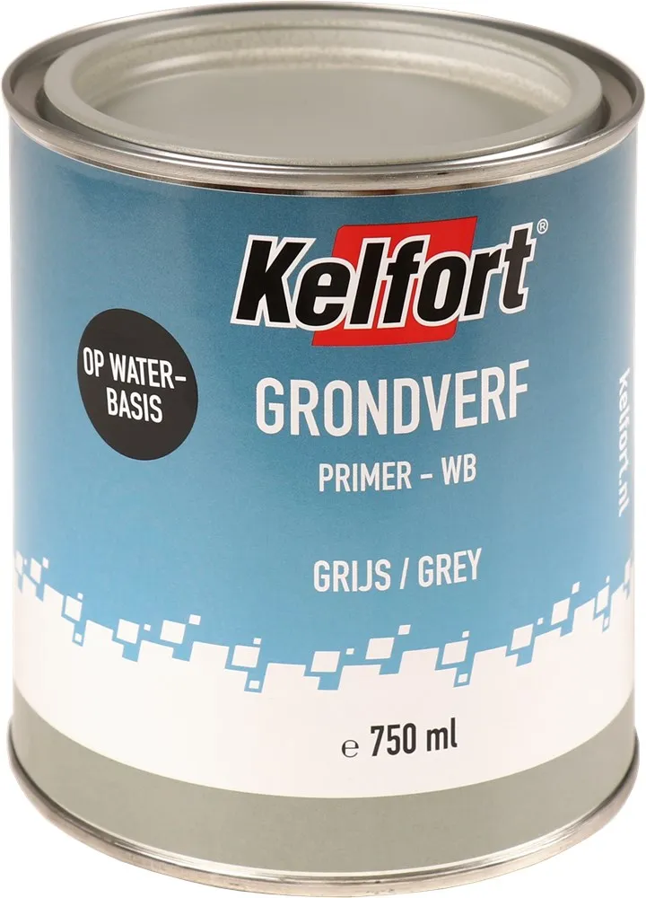KELFORT GRONDVERF OP WATERBASIS GRIJS 750ML