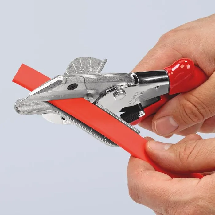 KNIPEX VERSTEKSNIJDER, VOOR KUNSTSTOF EN RUBBERPROFIELEN