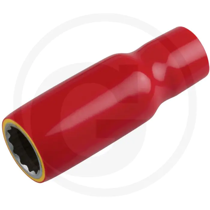 KS TOOLS 3/8" ISOLIERTE STECKNUSS, LANG, 10 MM  VDE, DIN 7448 CONFORM