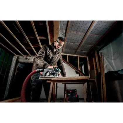 METABO KS 18 LTX 57 SET HANDCIRKELZAAG + GELEIDERAIL KFS 44