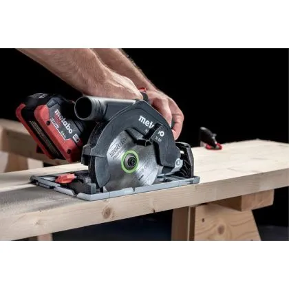 METABO KS 18 LTX 57 SET HANDCIRKELZAAG + GELEIDERAIL KFS 44