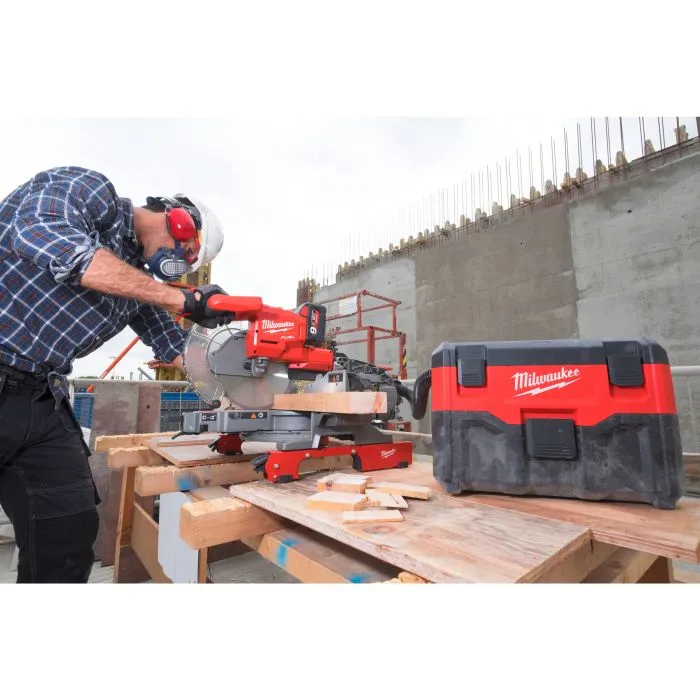 MILWAUKEE M18 VC2  18V ACCU STOFZUIGER NAT/DROOG (BODY)