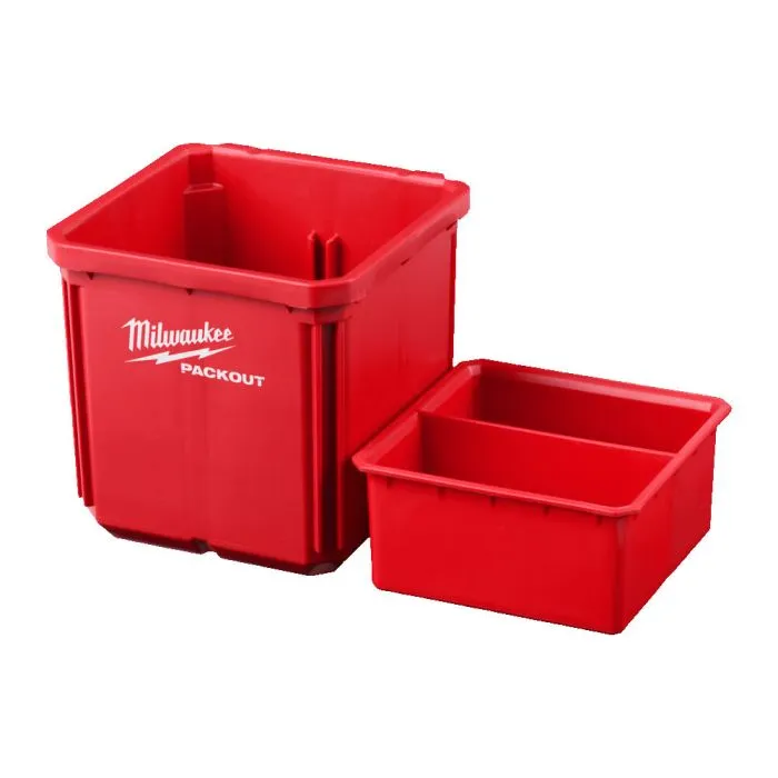 MILWAUKEE PACKOUT  INZETBAKJES  10X10 CM