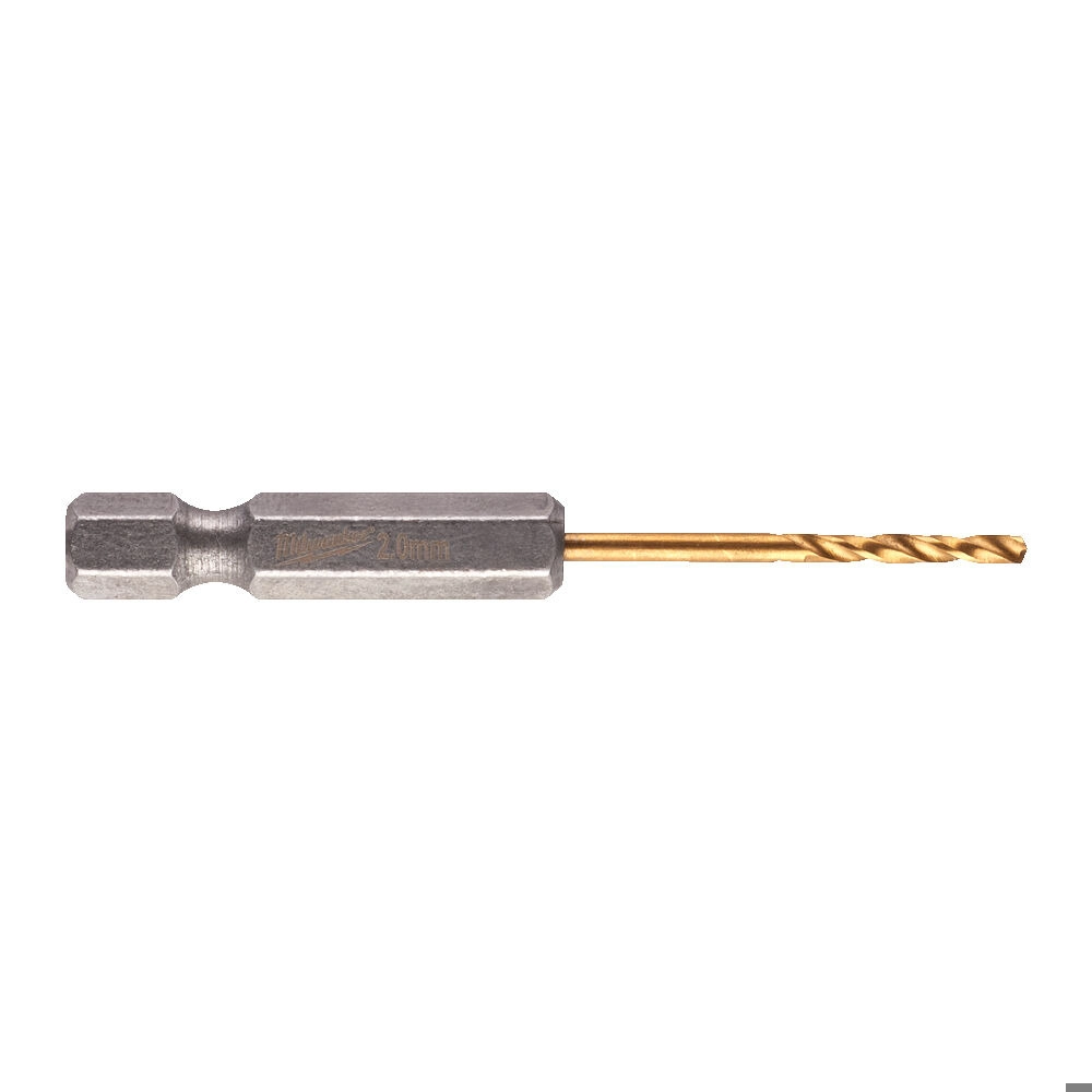 Milwaukee Shockwave Red Hex Metaalboren 2mm 2st