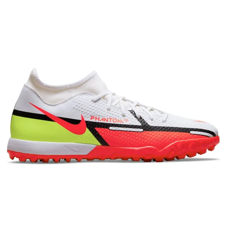 NIKE PHANTOM GT2 ACADEMY DF TF M DC0802167 VOETBALSCHOENEN VEELKLEURIG WIT