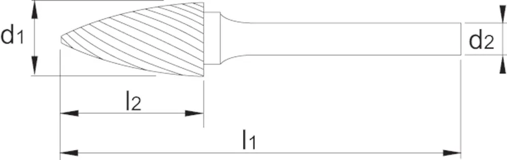 PHANTOM STIFTFREES HM BOOMVORM F2 9,6X19MM DUBBELE KAP 415701006