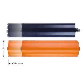 Rotec Diamantboor Verlengen Per 100Mm Diameterbereik Ø180-200Mm