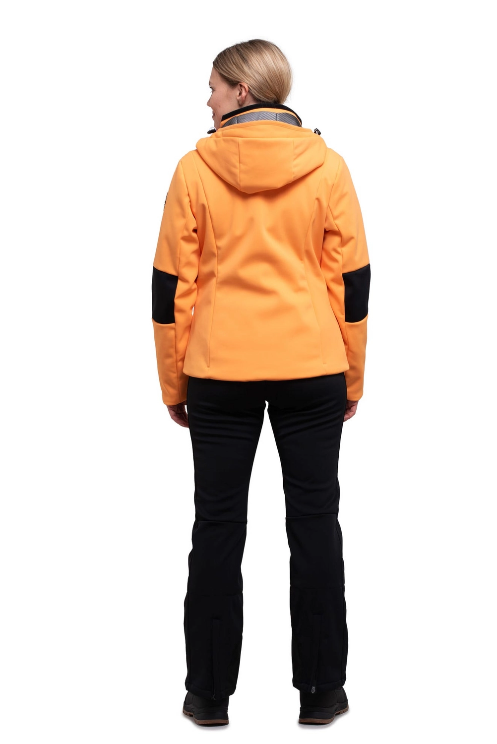 Ski jas Icepeak Women Ecorse Wadded Softshell Jacket Abricot