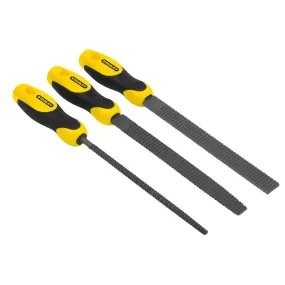 Stanley 3delige Set Rasp Bastaard 200mm