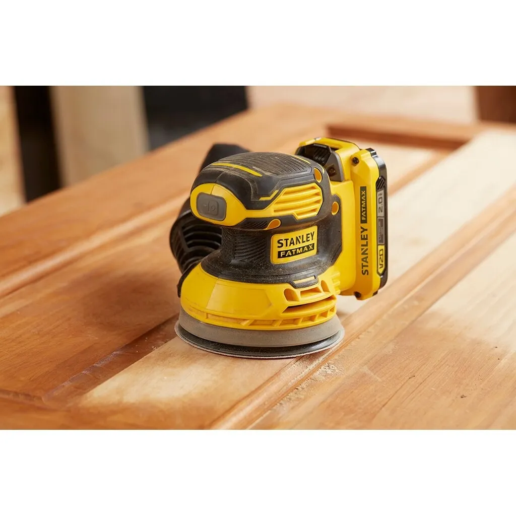 Stanley Excentrische Accu Schuurmachine SFMCW220D1S KIT