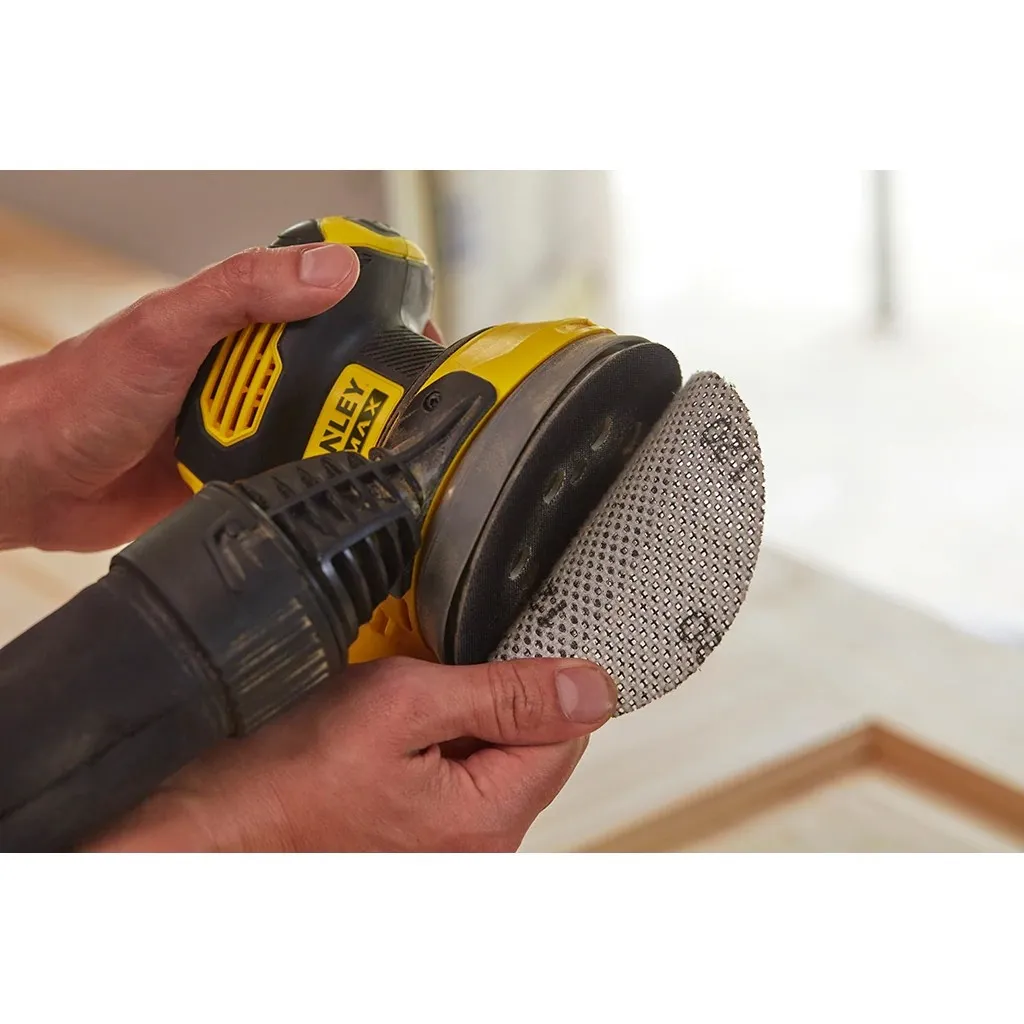 Stanley Excentrische Accu Schuurmachine SFMCW220D1S KIT