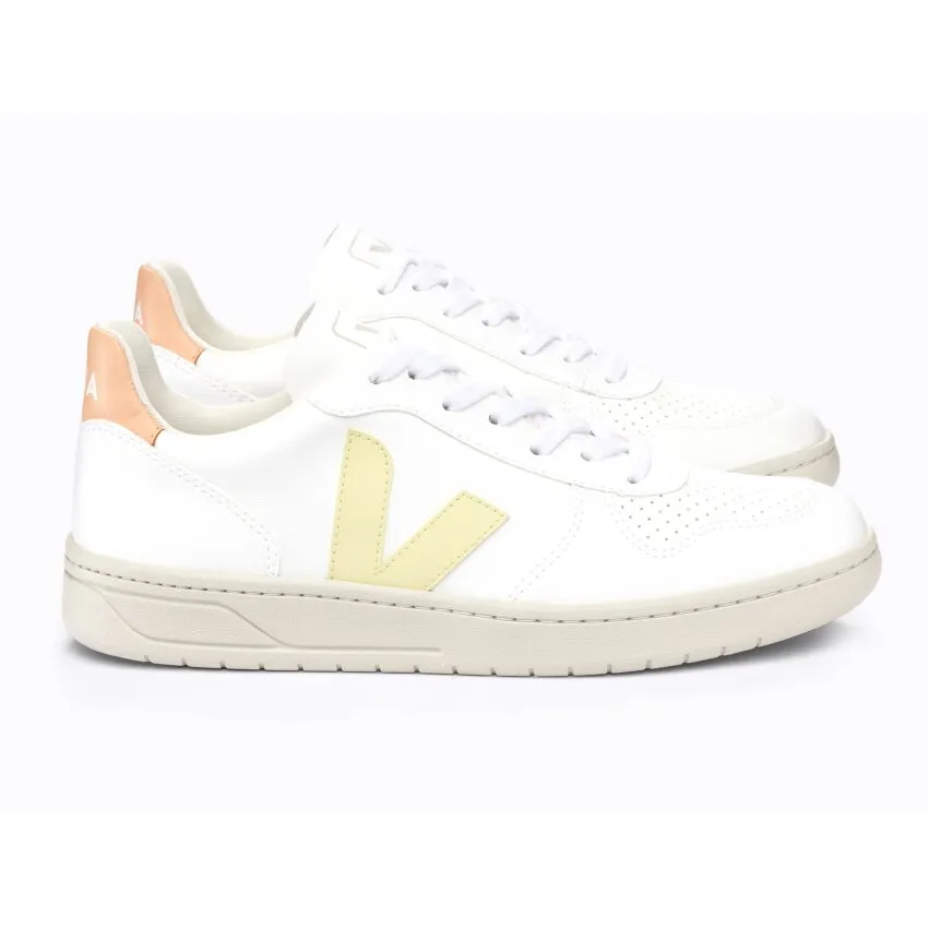 VEJA SNEAKERS V10 WIT PASTEL (MAAT 3542)