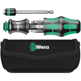 Wera 8-delige kraftform kompakt handbithouder met bits en etui - KK 26