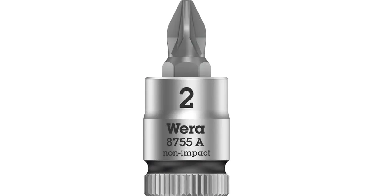 WERA 8755 A ZYKLOP POZIDRIV BITDOP MET 1/4