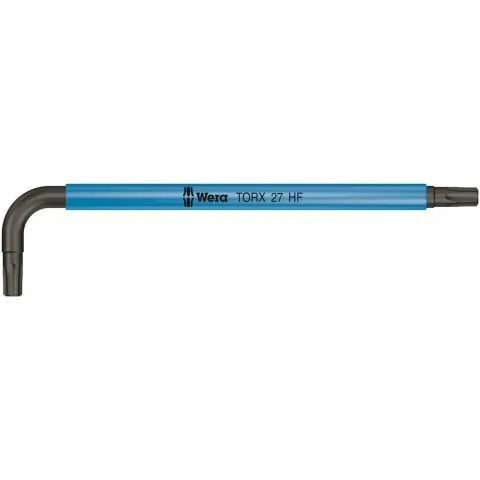 WERA 967 SL HF MULTICOLOUR STIFTSLEUTEL MET VASTHOUDFUNCTIE  TORX  T27 X 112MM