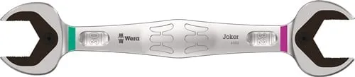 Wera Dubbele steeksleutel | 30 x 32 mm lengte 305 mm | mat verchroomd | 1 stuk – 05020264001 05020264001