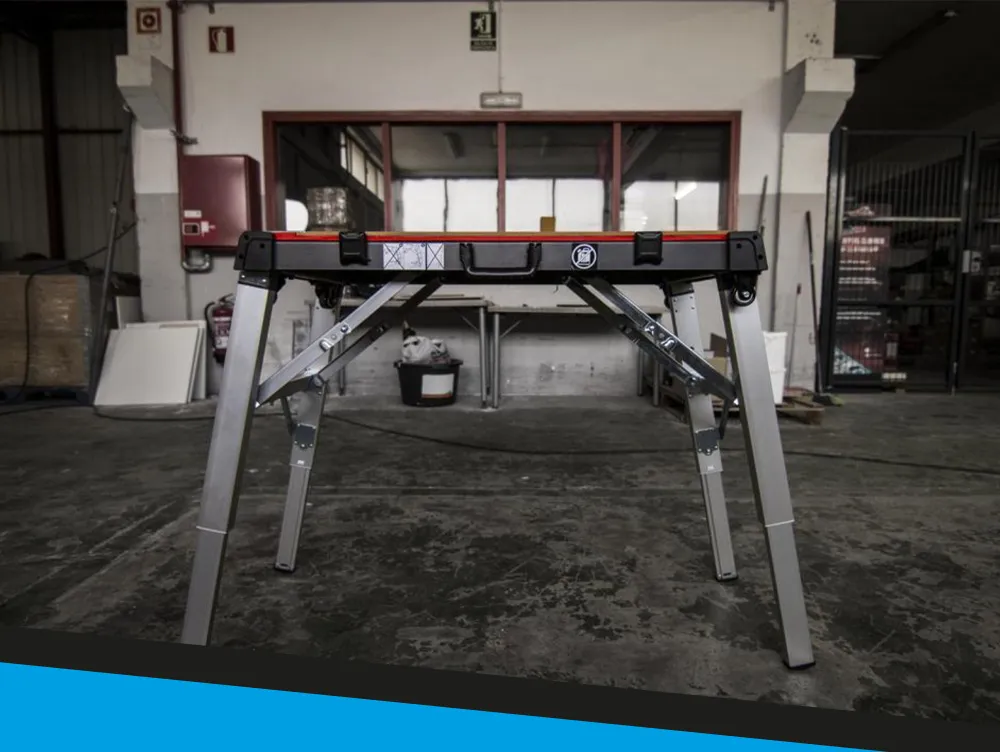 WERKTAFEL: 4IN1  115 X 52 X 55/80 CM  RUBI